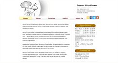 Desktop Screenshot of dannyspizzapizzazzvineland.com